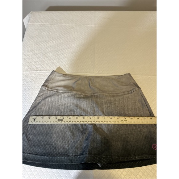 Sport Skort Skirt UN1TUS Women‎ Med Gray Tennis Pickle Ball Athletic Made USA - Picture 9 of 11